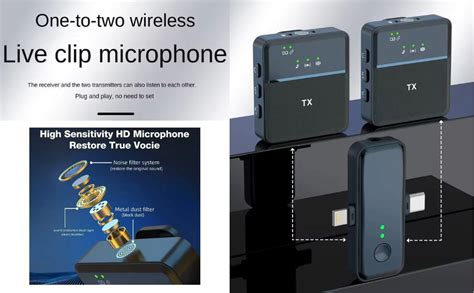 MOCKING BIRD SX31 Wireless Microphone with Receiver |360° Noise ...