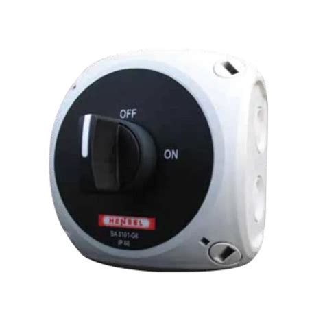 PBS 0401-G6 | HENSEL | Start Stop, Emergency stop (1 No + 2 Nc ...