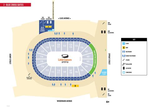 Little Caesar Arena Venue & Parking Maps | 313 Presents