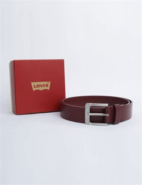 Men's Red Solid Belt – Levis India Store