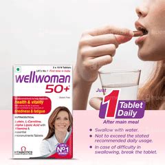 Wellwoman Plus 50 Mg Tablet 30 - Uses, Side Effects, Dosage, Price ...