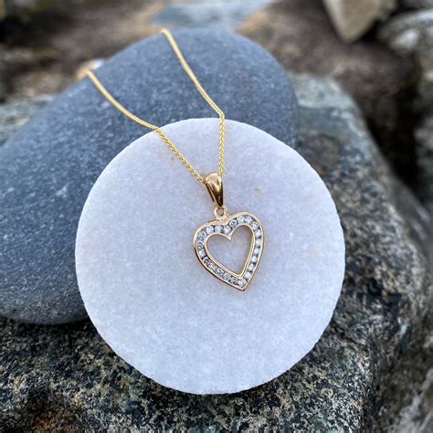 Gold Heart Pendant