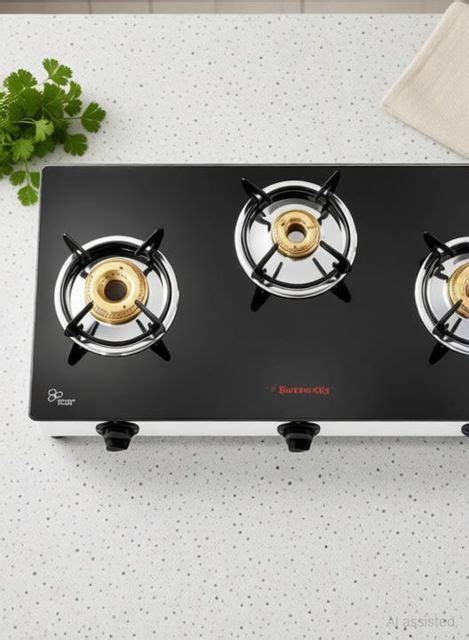 Butterfly Radiant Jumbo 3 Burner Glass Manual Gas Stove Price in India ...