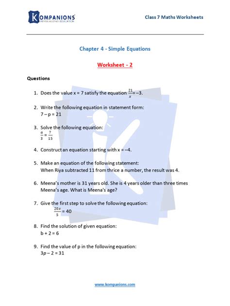 Image result for Maths Class 4 Chapter 7 Worksheet