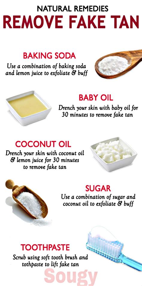 Remove fake tan | Fake tan remover, Homemade skin care recipes, Natural ...