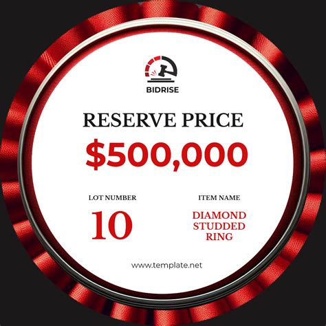 Free Auction Templates to Edit Online