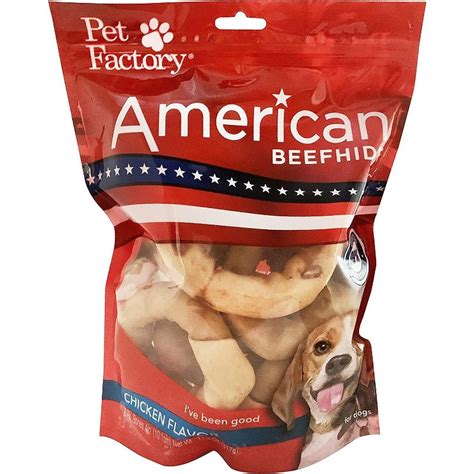 Pet Factory American Beefhide Donuts Chicken | Ubuy India