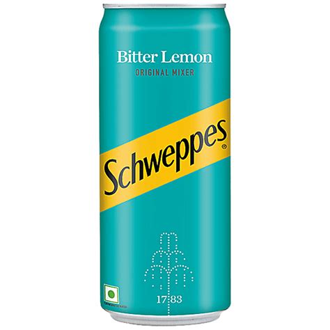 Buy Schweppes Bitter Lemon Original Mixer - Carbonated Water With ...