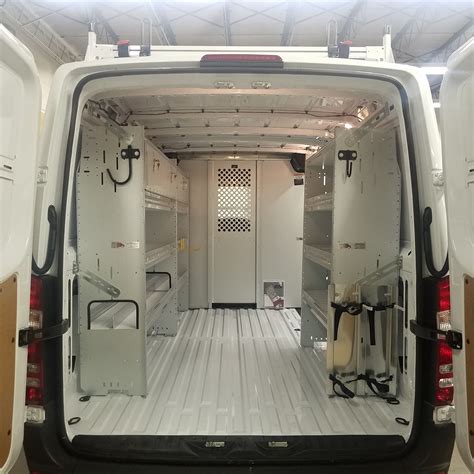 Check out our van shelving packages including racks and bins for cargo ...