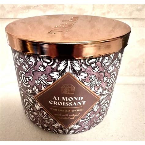 Bath & Body Works Almond Croissant Scented Candle - 3 Wick, 14.5 Oz ...