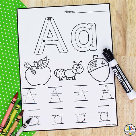 Letter A Worksheets