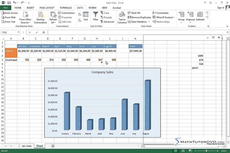 Making a System Using Excel 的图像结果