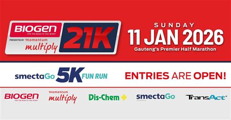 BIOGEN 21K 2026, 101 Van Buuren Road, 2007 Germiston, South Africa ...