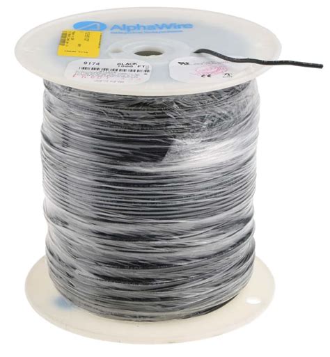 9174 BK001 Alpha Wire | Alpha Wire Alpha Essentials Coaxial Cable ...