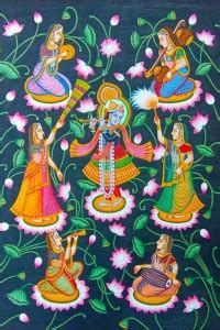 Lord Krishna Religious Waterproof Vinyl Sticker Poster || inch) can3436 ...