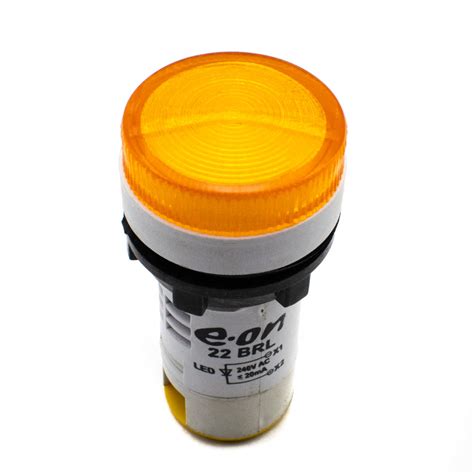 Buy 240V AC Panel Mount Yellow LED Light Indicator at electronifyindia ...