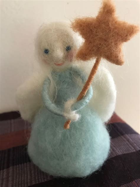 Needle Felted Angel Tutorial 的图像结果
