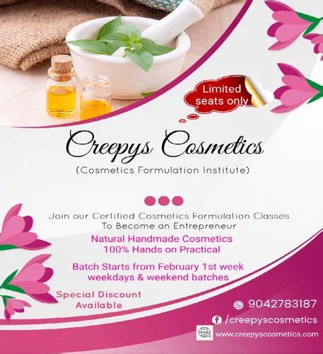 Image result for Cosmetics Formulation Course