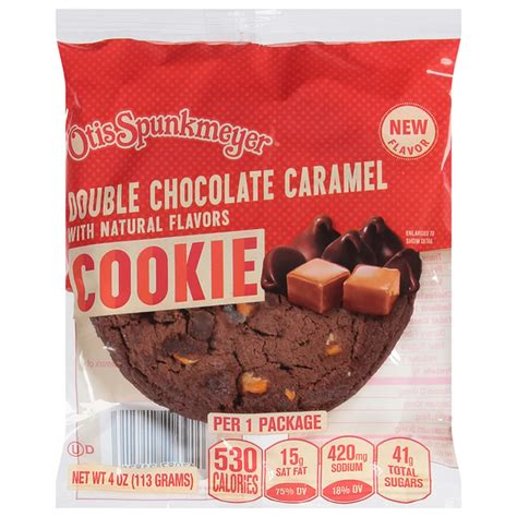 Otis Spunkmeyer Cookie, Double Chocolate Caramel (4 oz) Delivery or ...