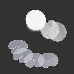 BLUSHIA Heat Shield Guards for Hair Extension, Clear PVC Fusion Keratin ...