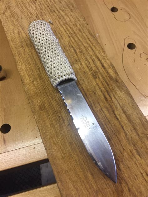 Green river knife rope grip | Belt knife, Knife, Green river knives