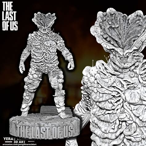 BLOATER FIGURE FROM THE LAST OF US 3D model 3D printable | CGTrader