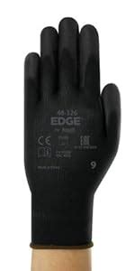 HYFLEX 11-800 Professional Work Gloves, Abrasion Resistant Nitrile ...