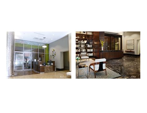 Burnham Pointe's Lobby Transformation in Chicago - Soucie Horner, Ltd.