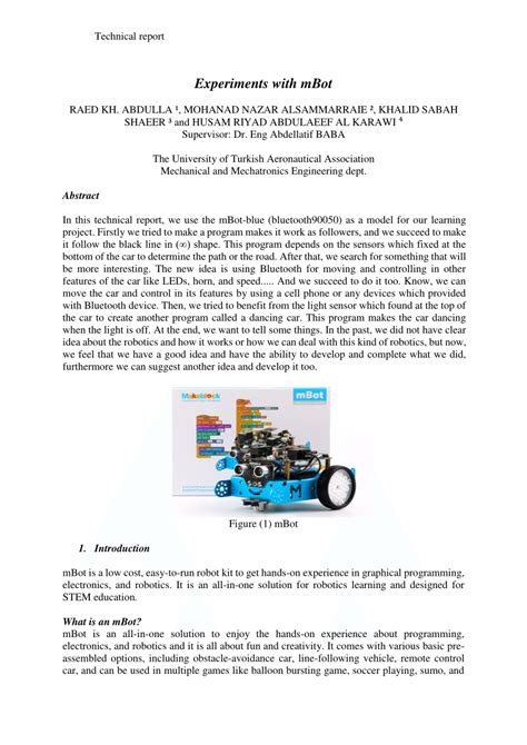 MBot 5 Projects 的图像结果