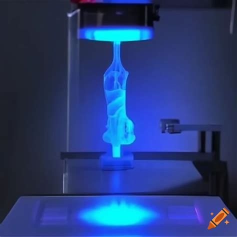 3d printer using digital light processing technology on Craiyon