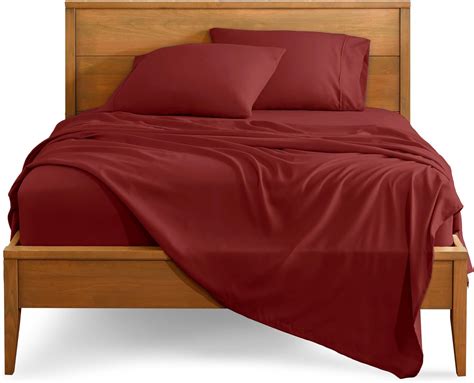 Amazon.com: Bare Home Full Extra Long Sheet Set - 1800 Ultra-Soft ...