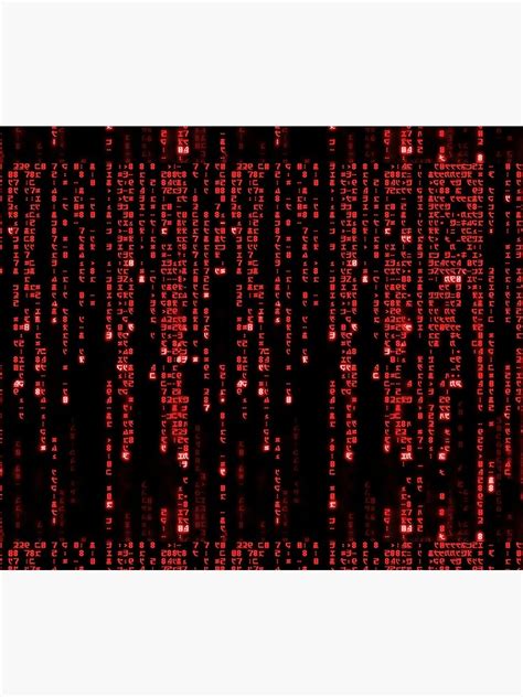 Red Matrix Code Screensaver 的图像结果