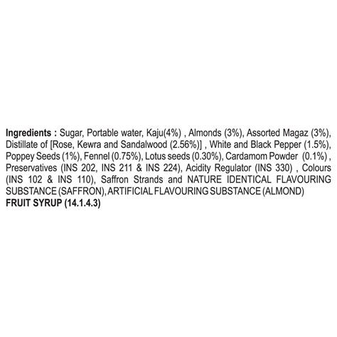 Sandali Kesaria Thandai | hitkary pharmacy