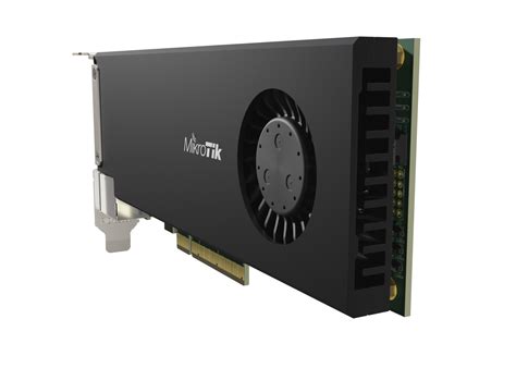 MikroTik CCR2004-1G-2XS-PCIe is a 2x SFP28 25GbE Router on a PCIe Card