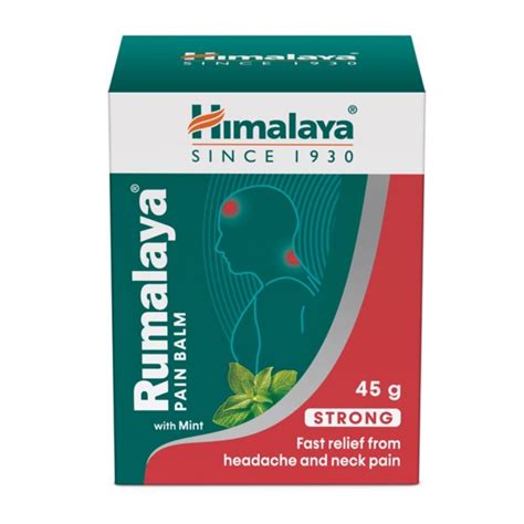 Himalaya Rumalaya Pain Balm 45 g | Fast Relief From Headache And Neck ...