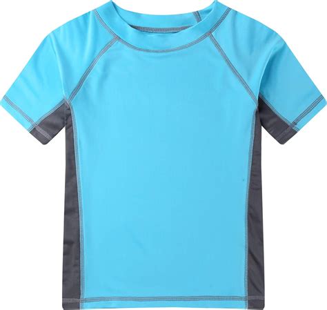 Hipeta Boys Short Sleeve Rashguard Swim Shirt Swim Shirt UPF 50 ...