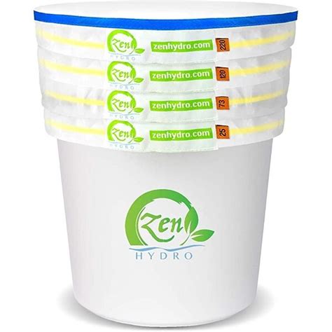 Ipower Bubble hash bag all mesh 5gallon 4 Bag GLBBAG5X4AM | Zoro