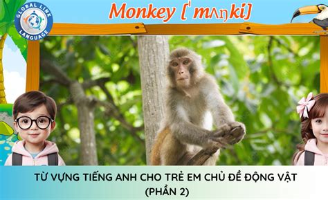 Từ vựng tiếng Anh cho trẻ em chủ đề động vật (phần 2) - Global Link ...