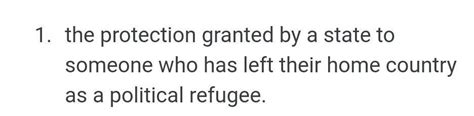 What is the meaning of Asylum? - Brainly.in