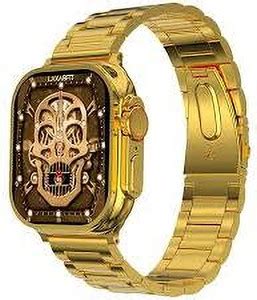 Veritas Electronics S9 Ultra Gold smartwatch with two strap Wireless ...