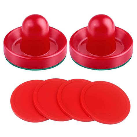 Air Hockey Pushers and Pucks, DDJSport Air Hockey Puck for Air Hockey ...