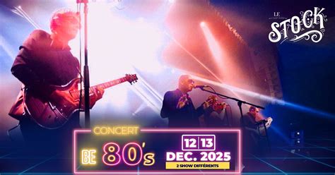 BE 80’s (2 dates), Chaussée Paul Houtart, 88, 7110 La Louvière, Belgium ...