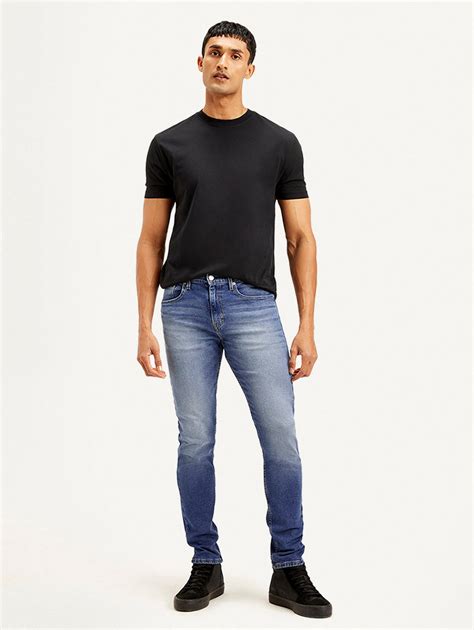 Men's 512 Blue Slim Tapered Fit Mid Rise Jeans – Levis India Store