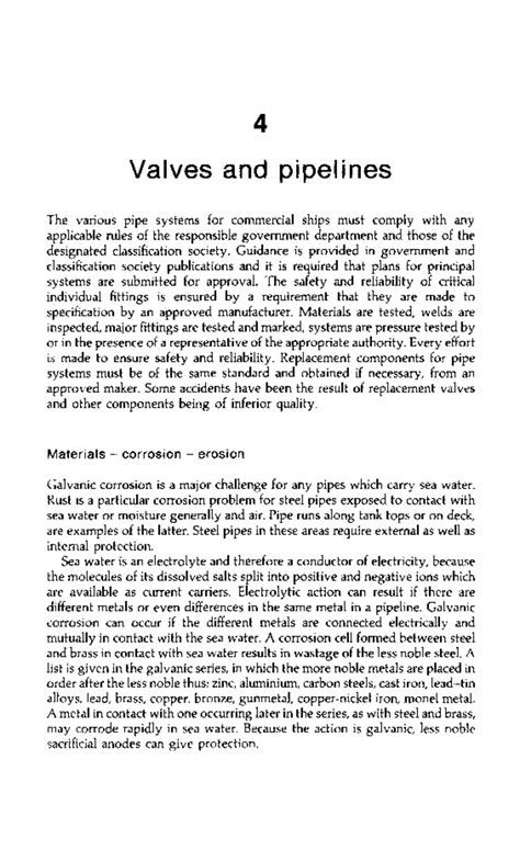 Marine Auxiliary Machinery: Valves and Pipelines Overview (Pages 123 ...