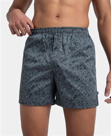 Buy Super Combed Mercerized Cotton Woven Printed Inner Boxers with ...