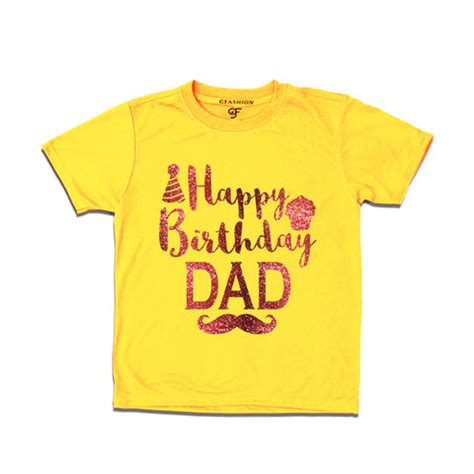 buy happy birthday dad from son t shirts online india @ gfashion – GFASHION