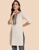 Buy Off White Kurtas for Women by Diktmark Online | Ajio.com