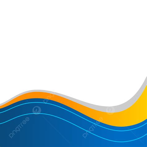 Abstract Blue Yellow Vector, Blue Yellow Waves, Abstract, Yellow PNG ...