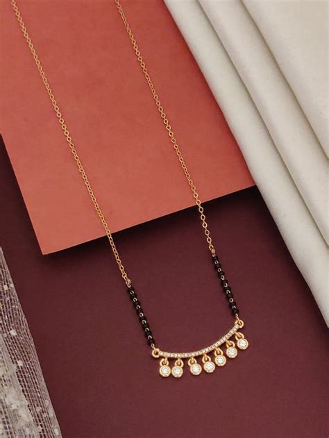 American Diamond Mangalsutra Collection for Women | Abdesignsjewellery