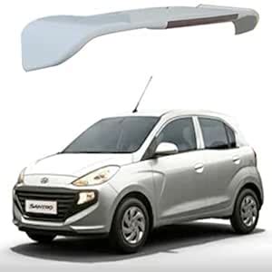 Hitcolus ABS Premium Rear Roof Spoiler with led Light, Colour- Typhoon ...